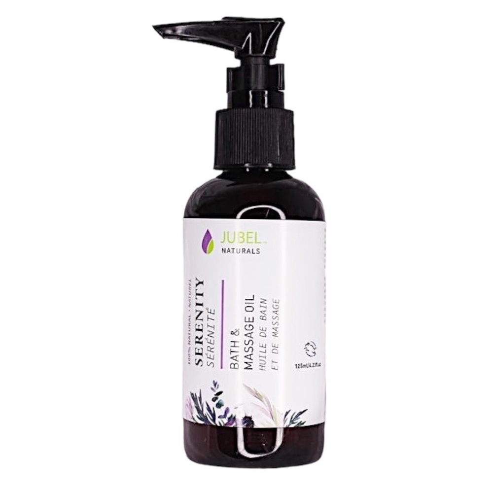 JUBEL SERENITY BATH & MASSAGE OIL 125ML - BRAND NEW